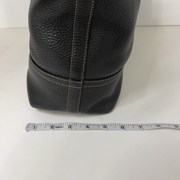 Coach Shoulder Bag Leather Black Authentic NoK05S-5715 - Picture 11 of 14